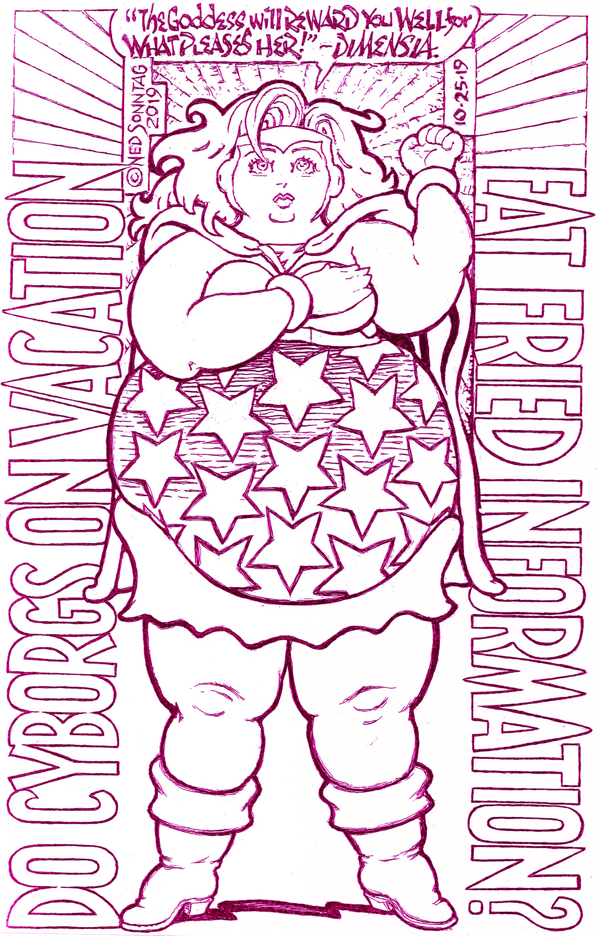 dimensiagoddessposterredline